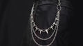 Heavy Metal Spiked Pants Chain | Gothic Punk Chain Yamireth