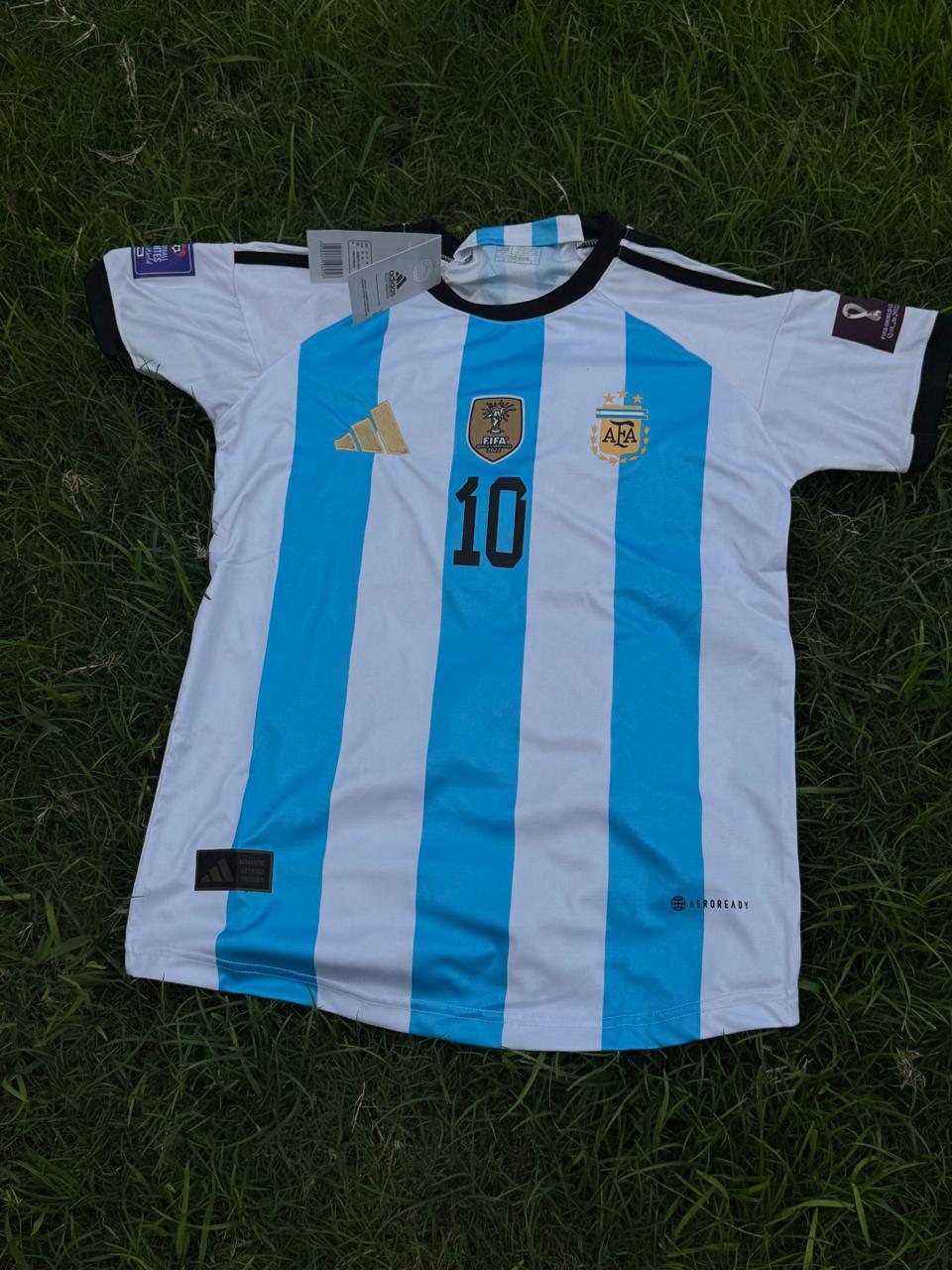 Argentina Messi jersey 2026/27 Pre-Match Jersey – Lionel Messi #10 (Black & Blue Filigree Edition)