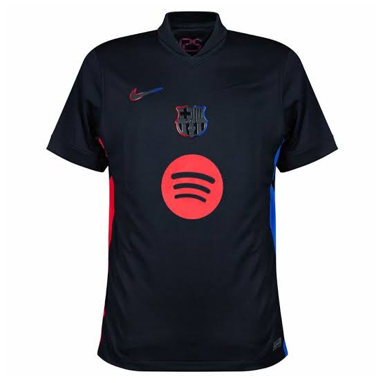 Pedri Away Jersey 2024/25 – FC Barcelona #8 (Black & Red Edition)