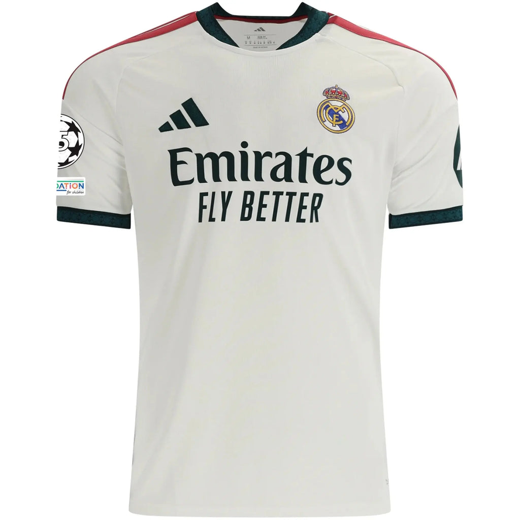 Real Madrid Home Jersey – Jude Bellingham #5 (Champions League Edition) Yamireth