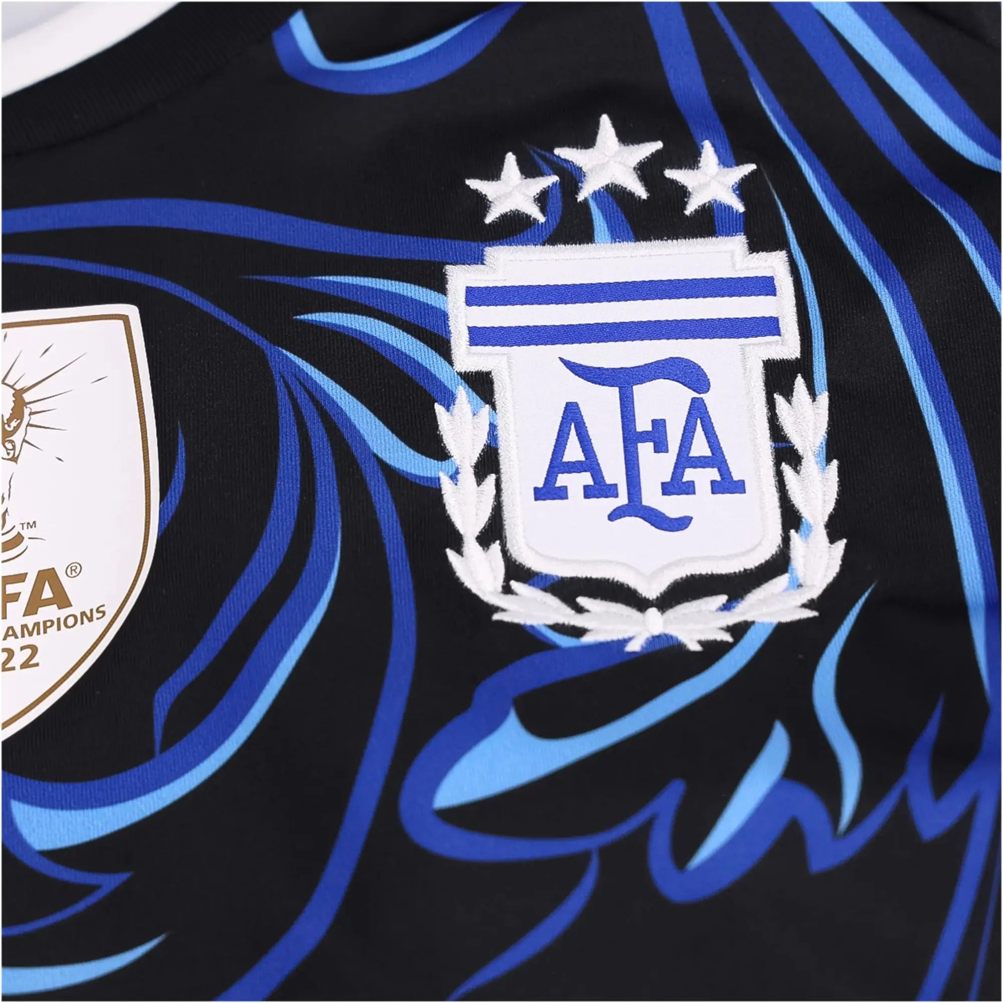 Argentina Messi jersey 2026/27 Pre-Match Jersey – Lionel Messi #10 (Black & Blue Filigree Edition) Yamireth