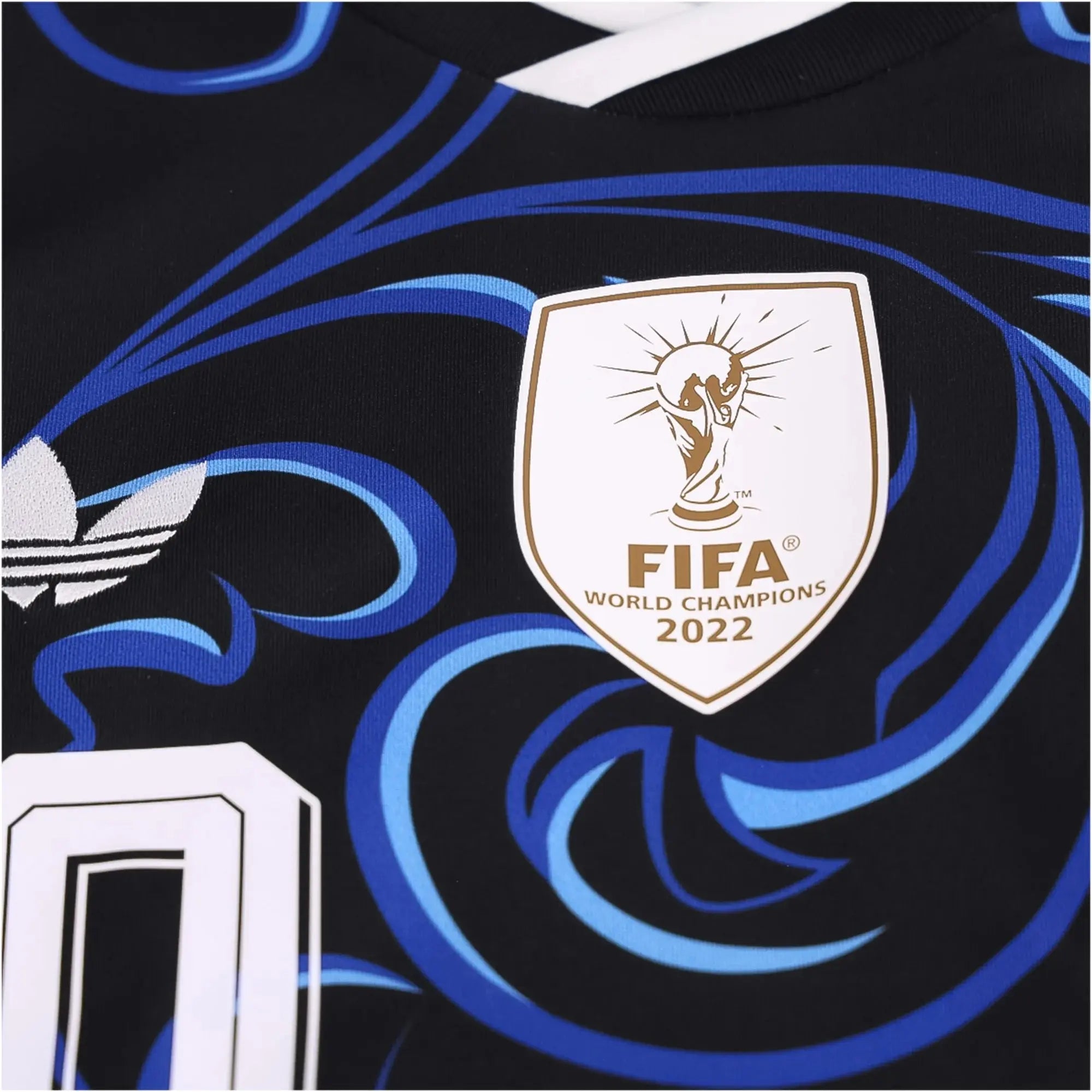 Argentina Messi jersey 2026/27 Pre-Match Jersey – Lionel Messi #10 (Black & Blue Filigree Edition) Yamireth