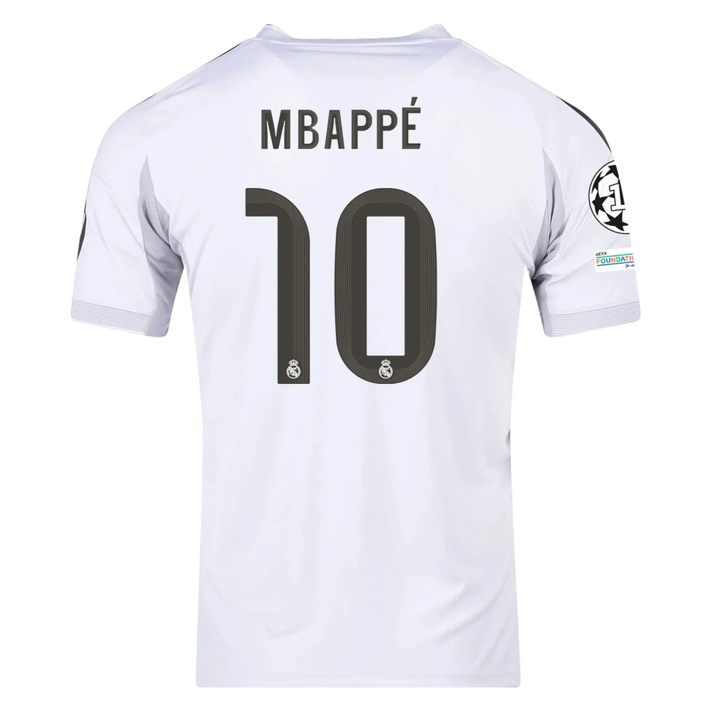 White sports jersey with 'MBAPPé' and number '10' on a white background