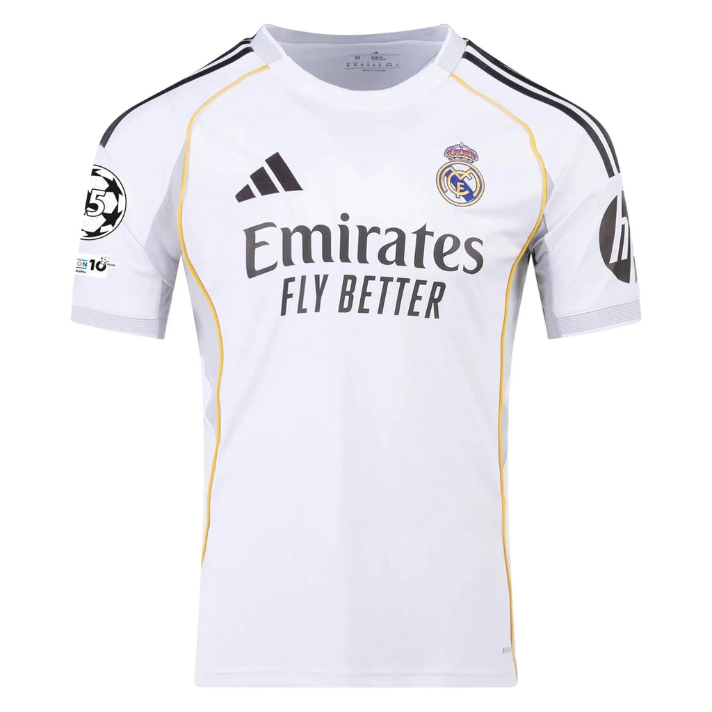 Real Madrid MBappe home jersey 2024/25 Home Jersey – UEFA Champions League "15" Edition Yamireth