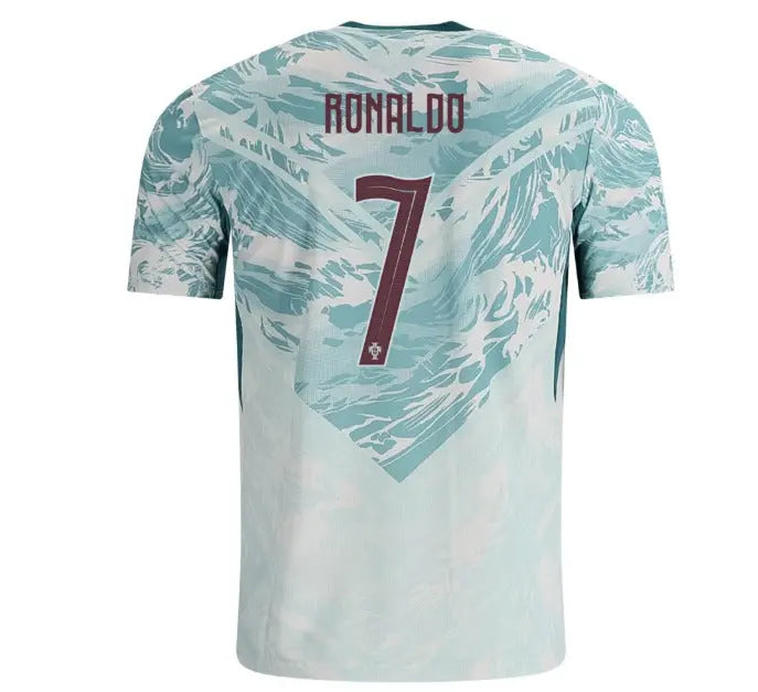 Portugal Ronaldo Jersey 2026/27 Pre-Match Jersey – Cristiano Ronaldo #7 (Ocean Wave Edition) Yamireth