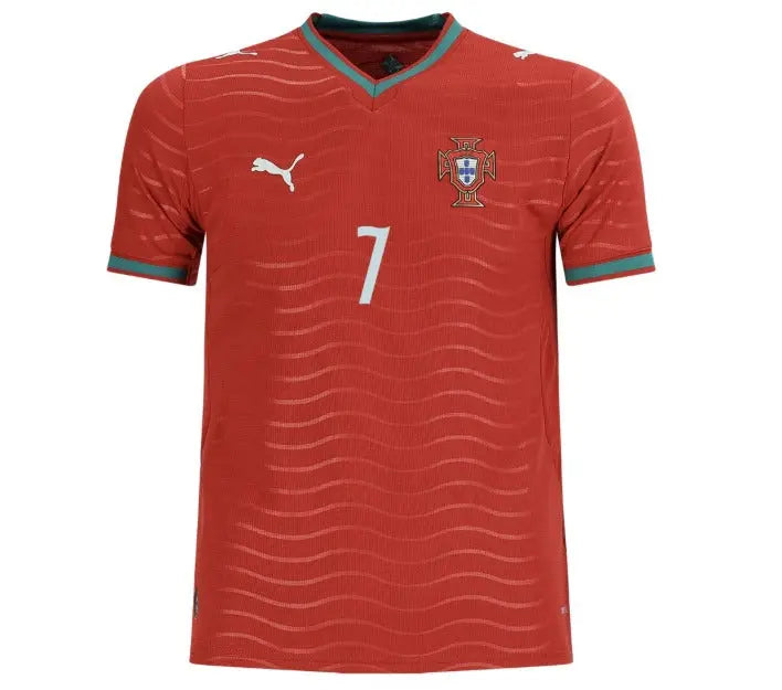 Portugal Ronaldo Jersey 2026/27 Pre-Match Jersey – Cristiano Ronaldo #7 (Ocean Wave Edition) Yamireth